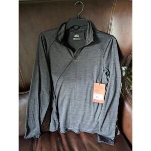 REI Co-op Womens Active Pursuits Quarter-Zip Top